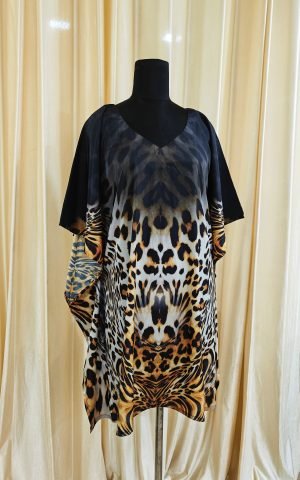 Tiger Print Kaftan - Tunics