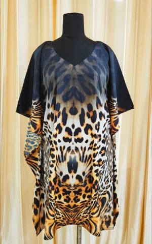 Tiger Print Kaftan - Tunics