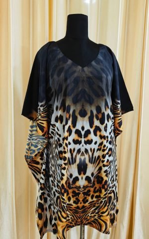 Tiger Print Kaftan - Tunics