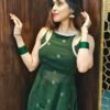 Deep Green Kurta Paired With Palazzo - Co-Ord Sets